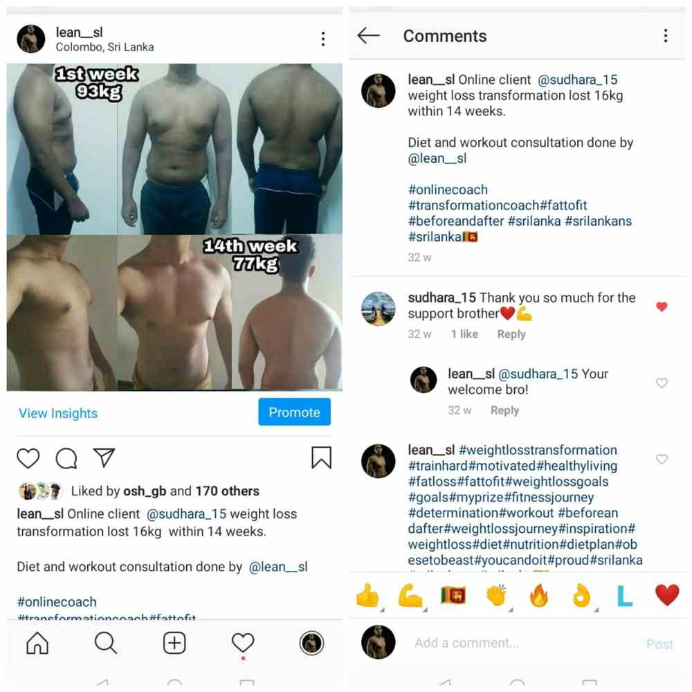 instagram fitness profile, celebrities without, body celebrity news